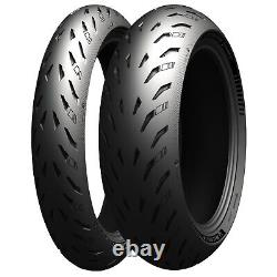 Triumph Daytona 955 i 2001 Michelin Power 5 Motorcycle Tubeless Tyre Pair