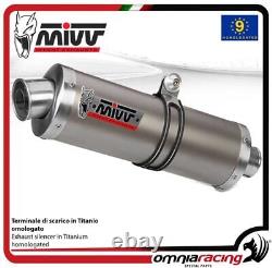 Triumph Daytona 955I 97-01 High Titanium Approved Mivv Oval Exhaust Terminal