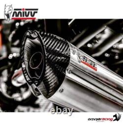 Triumph Daytona 955I 97-01 High Titanium Approved Mivv Oval Exhaust Terminal
