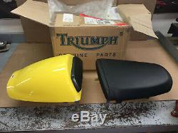 Triumph Daytona 955I rear seat and cowl Yellow