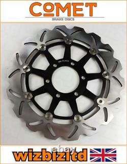 Triumph Daytona 955i 1998-2000 Pair of Comet Front Brake Discs Black WF