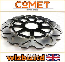 Triumph Daytona 955i 1998-2000 Pair of Comet Front Brake Discs Black WF