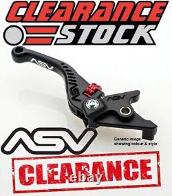 Triumph Daytona 955i 2005-2006 ASV C5 Short Front Brake Lever Black