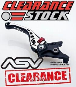 Triumph Daytona 955i 2005-2006 ASV C5 Short Front Brake Lever Black + Silver