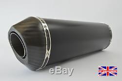 Triumph Daytona 955i 97-01 SP Diabolus Satin Black Oval XL Carbon Outlet Exhaust