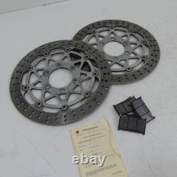 Triumph Daytona 955i EZ99 Front Brake Discs TRW with ABE Left Right A5393