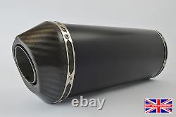 Triumph Daytona 955i Exhaust SP Diabolus Black Oval XLS Carbon Outlet 2002-2007