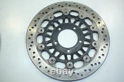 Triumph Daytona 955i Front Left + Right Brake Discs 4.55mm Brake 595N Triumph Daytona 955i Front Left + Right Brake Discs 4.55mm Brake 595N