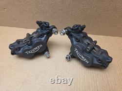 Triumph Daytona 955i Front brake calipers Pair VGC Clean pistons 2001 2006