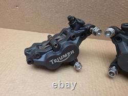 Triumph Daytona 955i Front brake calipers Pair VGC Clean pistons 2001 2006