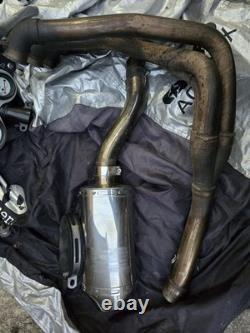 Triumph Daytona 955i Full Exhaust. Scorpion End Can With Baffle 1999 2001