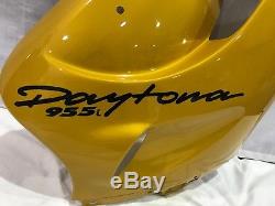 Triumph Daytona 955i Genuine Right Lower Fairing Lightning Yellow T2302896-fc