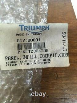 Triumph Daytona 955i RH fairing infill panel carbon fibre