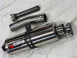 Triumph Daytona 955i Ss 2006 Scorpion Red Power Exhaust End Can Race Silencer