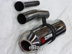 Triumph Daytona 955i Ss 2006 Scorpion Red Power Exhaust End Can Race Silencer