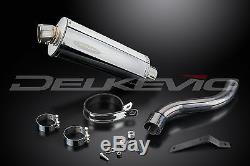 Triumph Daytona 955i Stubby 14 Stainless Oval Muffler Exhaust Slip On 01 02