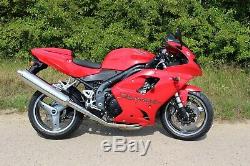 Triumph Daytona 955i Super Sports, 55 plate, red & black