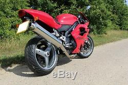 Triumph Daytona 955i Super Sports, 55 plate, red & black