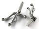 Triumph Daytona 955i T595N 2001 Passenger footrests with holder set pair