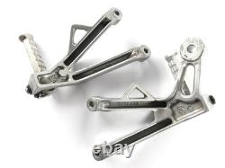 Triumph Daytona 955i T595N 2001 Passenger footrests with holder set pair