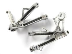 Triumph Daytona 955i T595N 2001 Pillion Foot Pegs with Bracket Set Pair