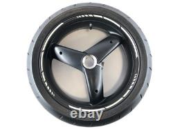 Triumph Daytona 955i T595N 2001 Rear Wheel Rim with quirks