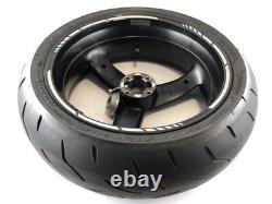 Triumph Daytona 955i T595N 2001 Rear Wheel Rim with quirks