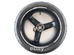 Triumph Daytona 955i T595N 2001 Rear Wheel Rim with quirks