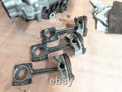 Triumph Daytona 955i T595N Engine Cases with Cylinder and Piston