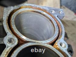 Triumph Daytona 955i T595N Engine Cases with Cylinder and Piston