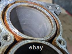 Triumph Daytona 955i T595N Engine Cases with Cylinder and Piston