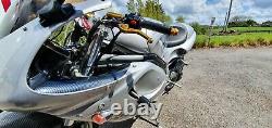 Triumph Daytona 955i under seat exhaust low miles sliver one of a kind not t595