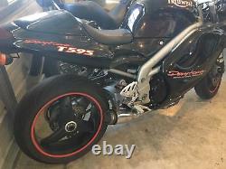 Triumph Daytona Speed Triple 955i -T595 exhaust 1997 2001 XB08 Extremeblaster