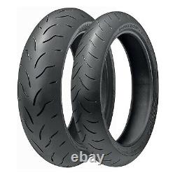 Triumph Daytona T595 900 955i 2005 120/70ZR17 190/50ZR17 BT-016 Pro Tyre Pairs