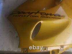 Triumph Daytona T595 955i 1997/1998 Strontium Yellow Right Main Fairing Panel