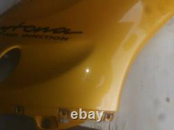 Triumph Daytona T595 955i 1997/1998 Strontium Yellow Right Main Fairing Panel