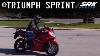 Triumph Sprint Test Drive