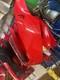 Triumph T595i 955i Daytona Ballypan Belly Pan. 1997-2001 Tornado Red Fresh Paint