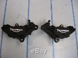 Triumph pair front brake calipers 83mm 955i speed triple Daytona 4 pot