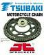Tsubaki Alpha X-Ring Chain & JT Sprockets for Triumph 955i Daytona 99-00