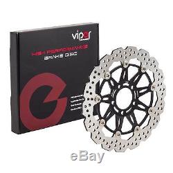 Viper Front Wavy Brake Discs Triumph 2006 Daytona 955i T47-F