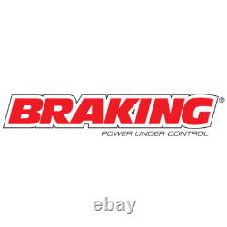 WK029L/R Kit Dischi Freno Anteriore Braking SK2 Triumph Daytona T955I 1999-2001