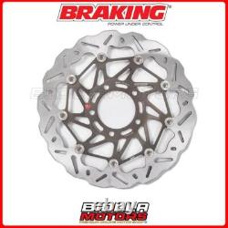 WK061R FRONT BRAKE DISC DX BRAKING TRIUMPH DAYTONA T955i 955 2002 2006 WA